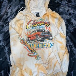 Camaro super sport 66 American muscle car tie dye Graphic Hoodie xl